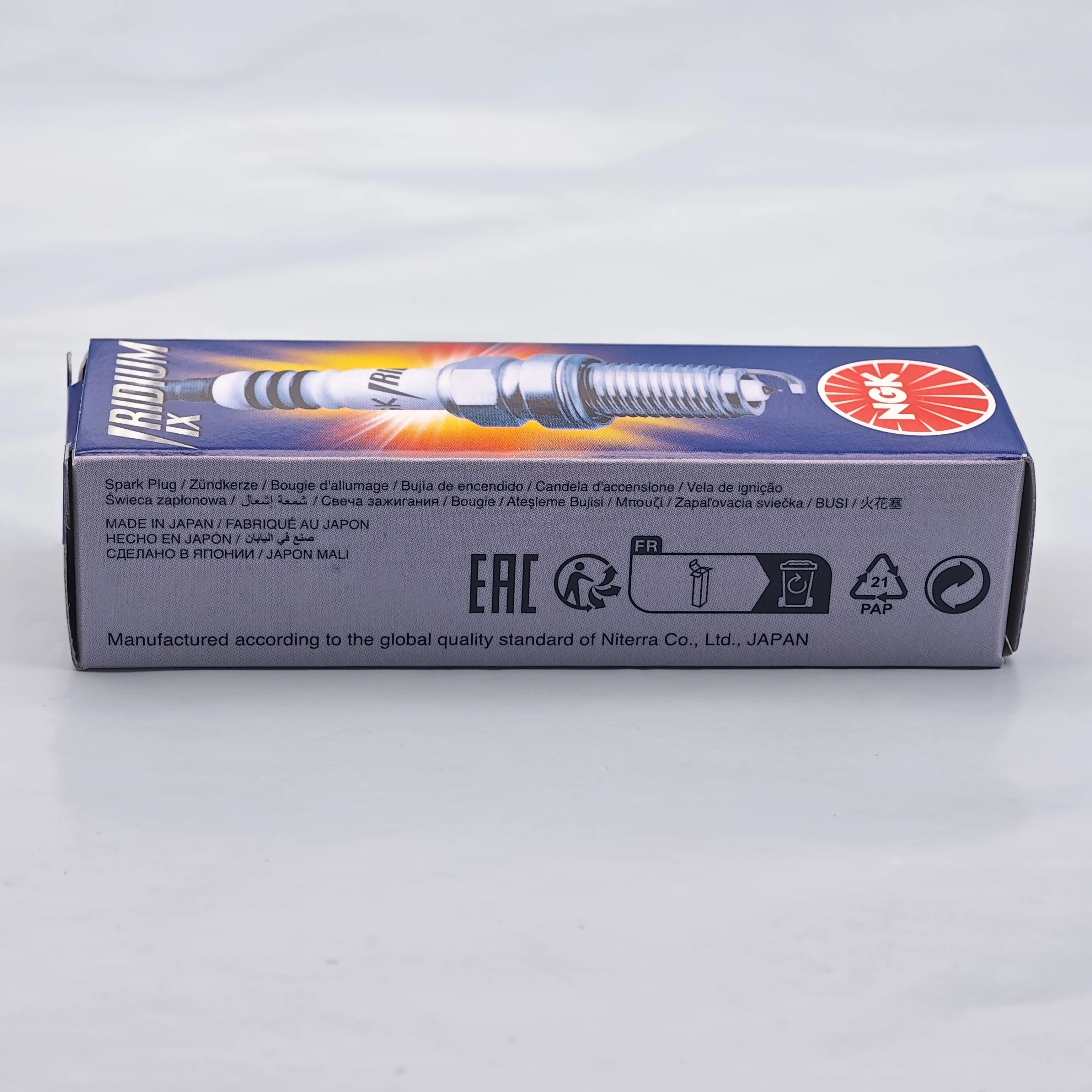 1pcs NGK Iridium spark plug CR8EHIX-9 3797 Suitable For HONDA CB-1 1989-1992 Upgrade CR8EH-9