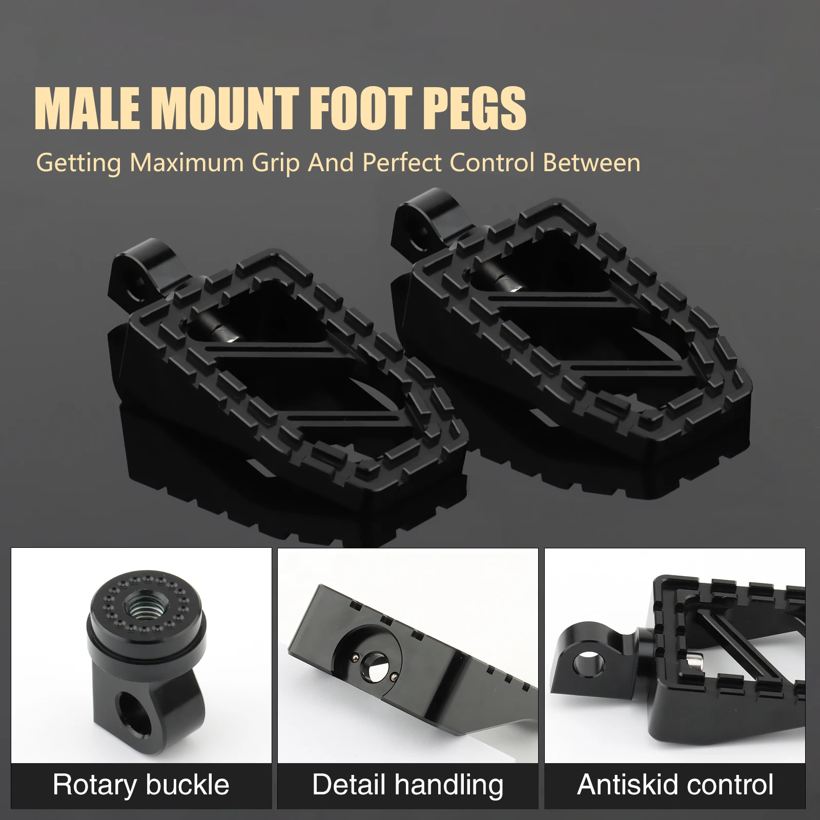 MX Foot Pegs para motocicleta, Gear Shift