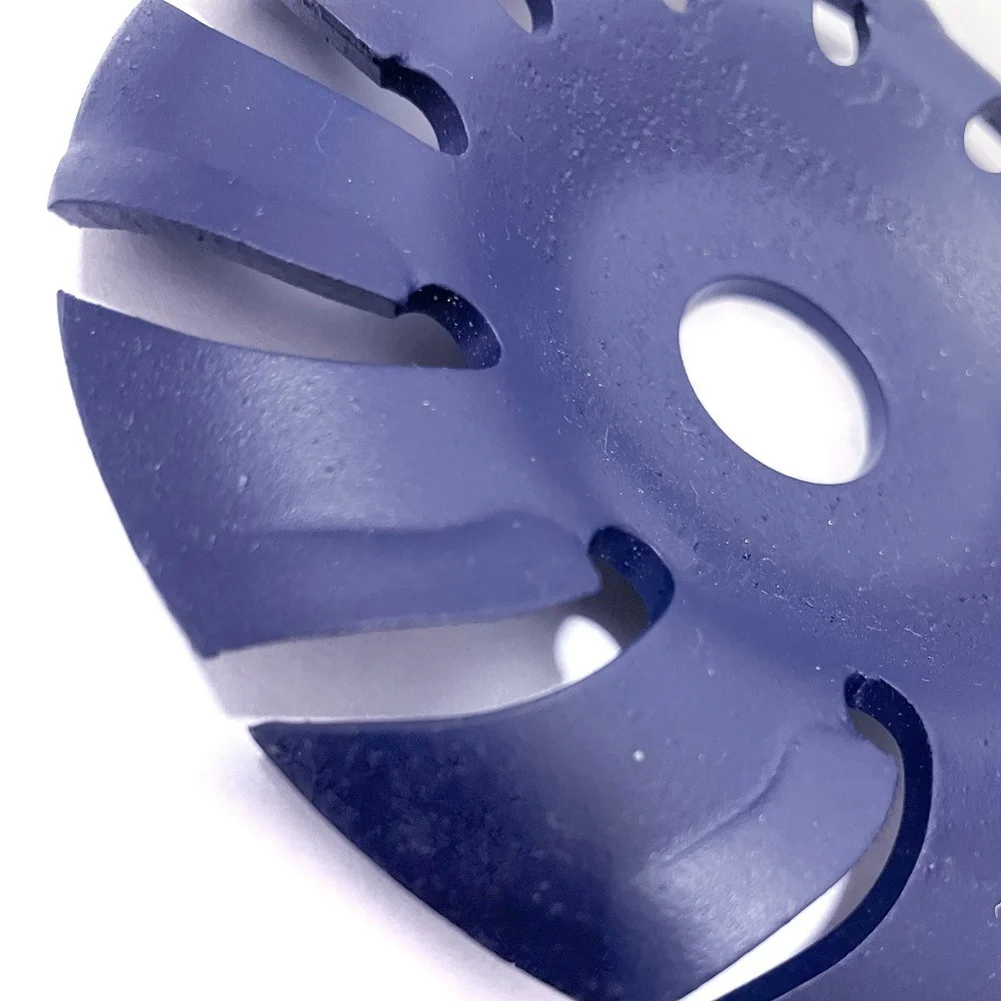 12 Teeth Wood Carving Disc 22mm Bore Grinder Wood Shaping Blade for 125 Angle Grinder Woodworking Tool
