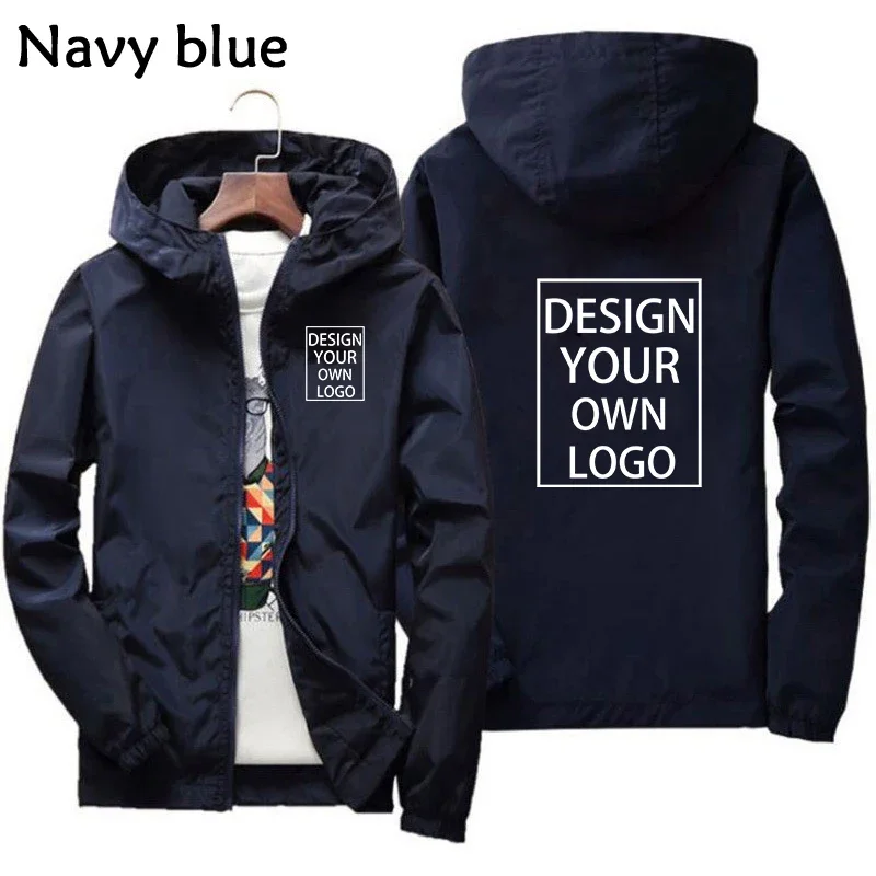 Team Unisex UV and Wind Resistant Zipper Jacket Men's and Women's Hoodies Outdoor Jackets Autumn
