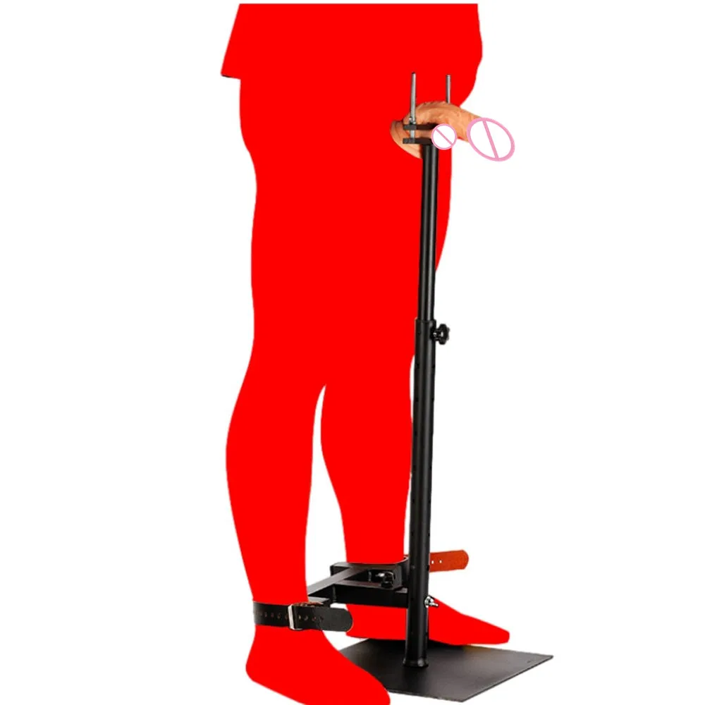 Male Penis Cock Board Penis Scrotum Stretcher BDSM Bondage Frame CBT Tools Ankle Cuffs Sex Furniture Toys for Men Couples Adult