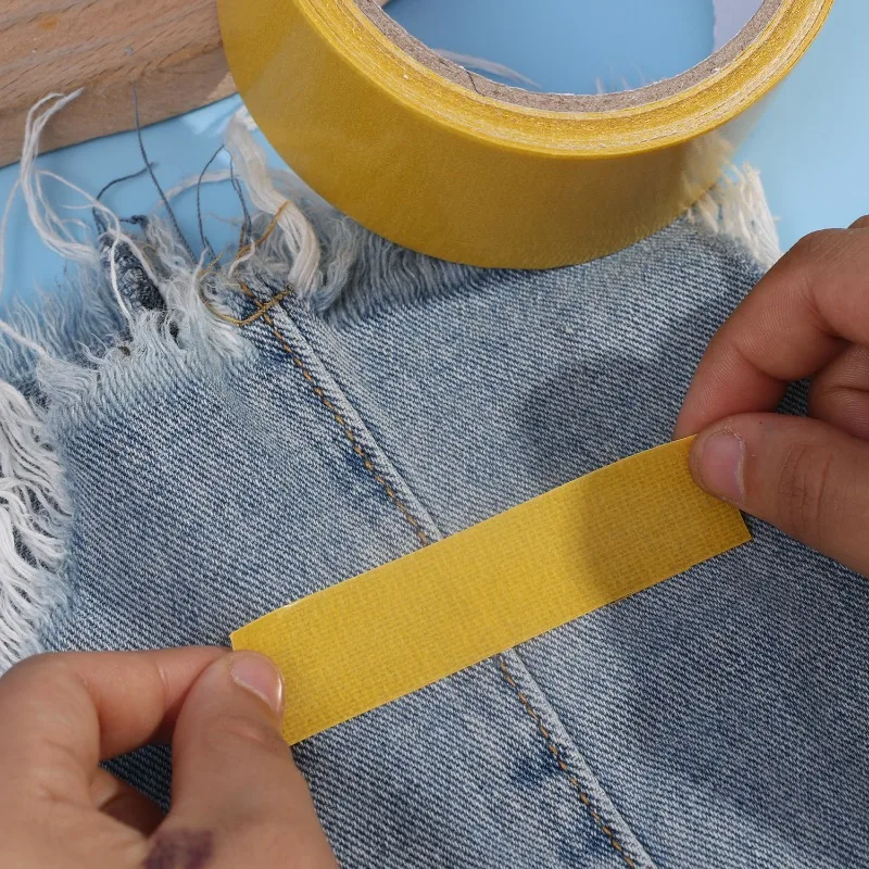 Double-Sided No-Iron Fabric Tape for Hemming and DIY Sewing Projects