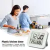 Waterproof Digital Bathroom Clock Shower Timer With Alarm Clocks For Cooking Shower Makeup Timer Function New Backlight Clo I9r6 3