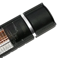 Инфракрасный обогреватель Инфракрасный уличный обогреватель для ресторана, патио, заднего двора, настенный электрический обогреватель для патио с дистанционным управлением 220 В — изображение 5