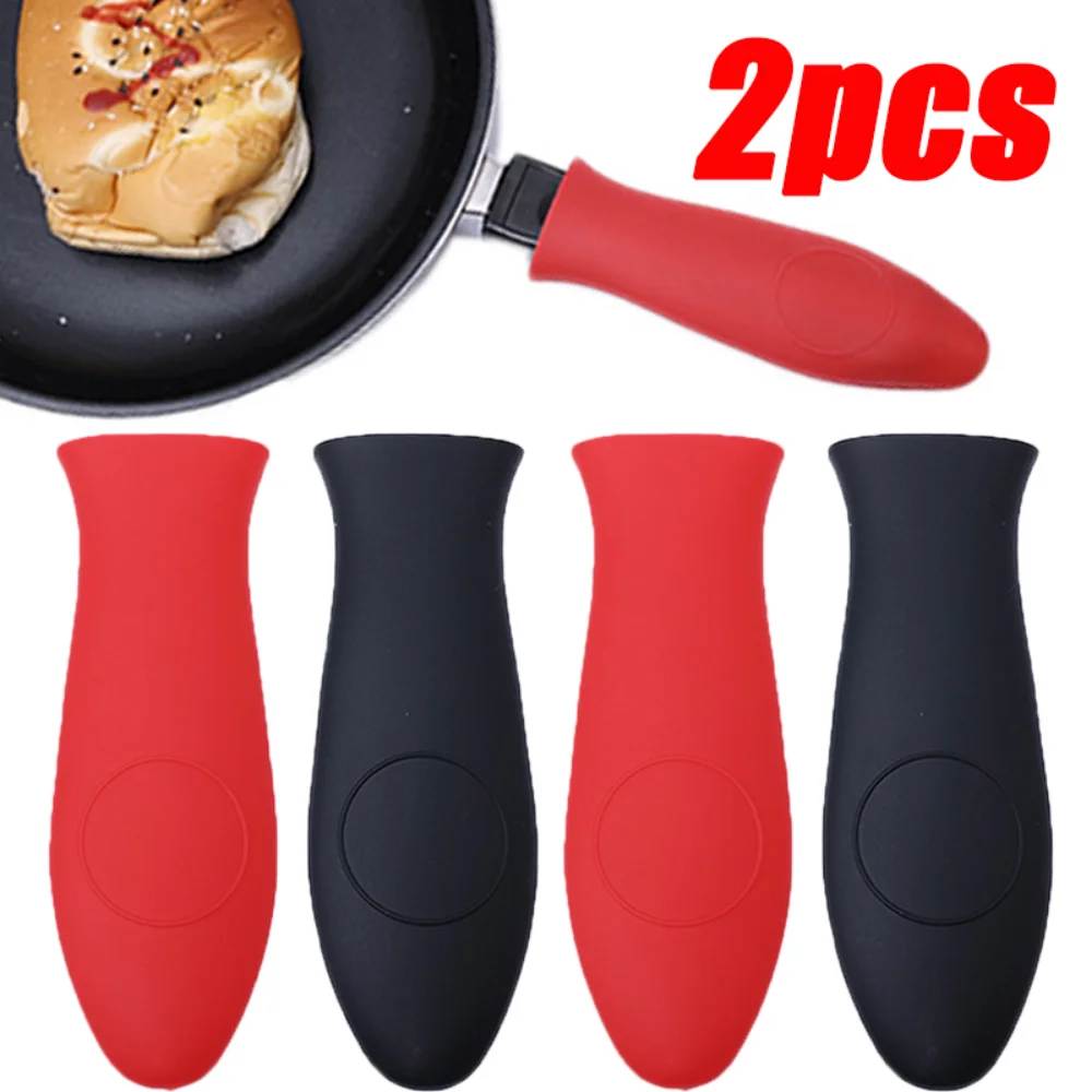 Insulated Pot Handle Holder Silicone Pot Handle Cover Antislip Heat