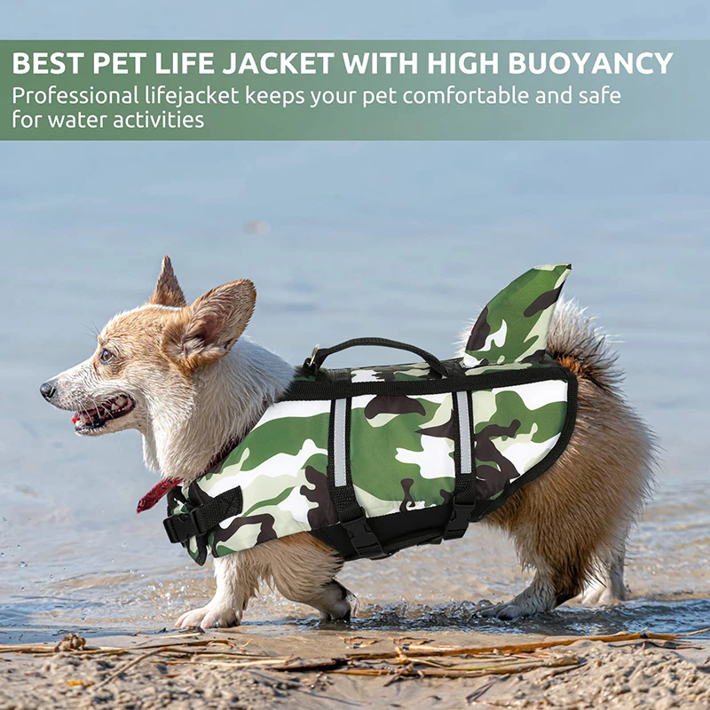 Camouflage Dog Life Jacket