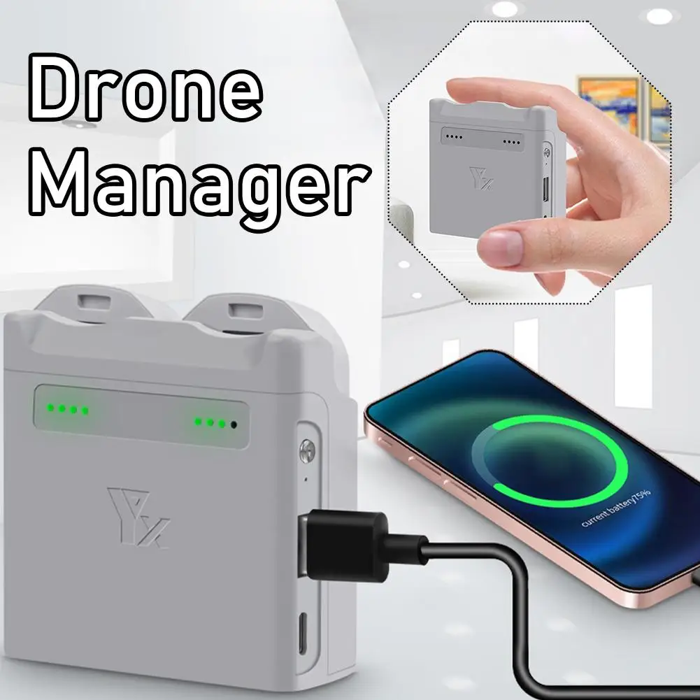 Suitable For DJI Neo Battery Butler Drone Bidirectional Battery USB Charger Drone Battery Management Extends Service Life 5 Y4X0