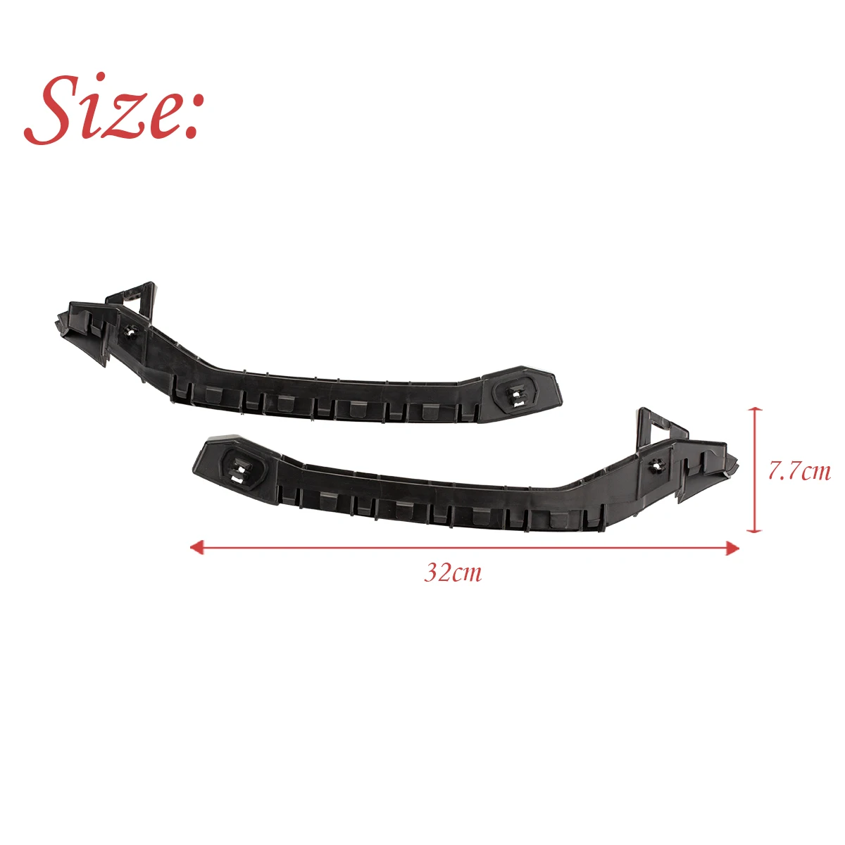 2 개/대 앞 범퍼 브래킷 Subaru Impreza WRX STi 2008 2009 2010 2011 2012 2013 2014 57707FG120 57707FG121