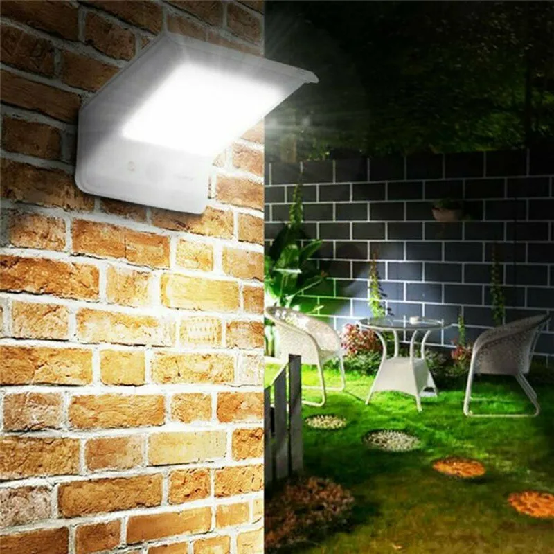 20LED Solar Human Body Infrared Induction Voice Control Dual Function Garden Wall Lamp With 2000mah Lithium Batter