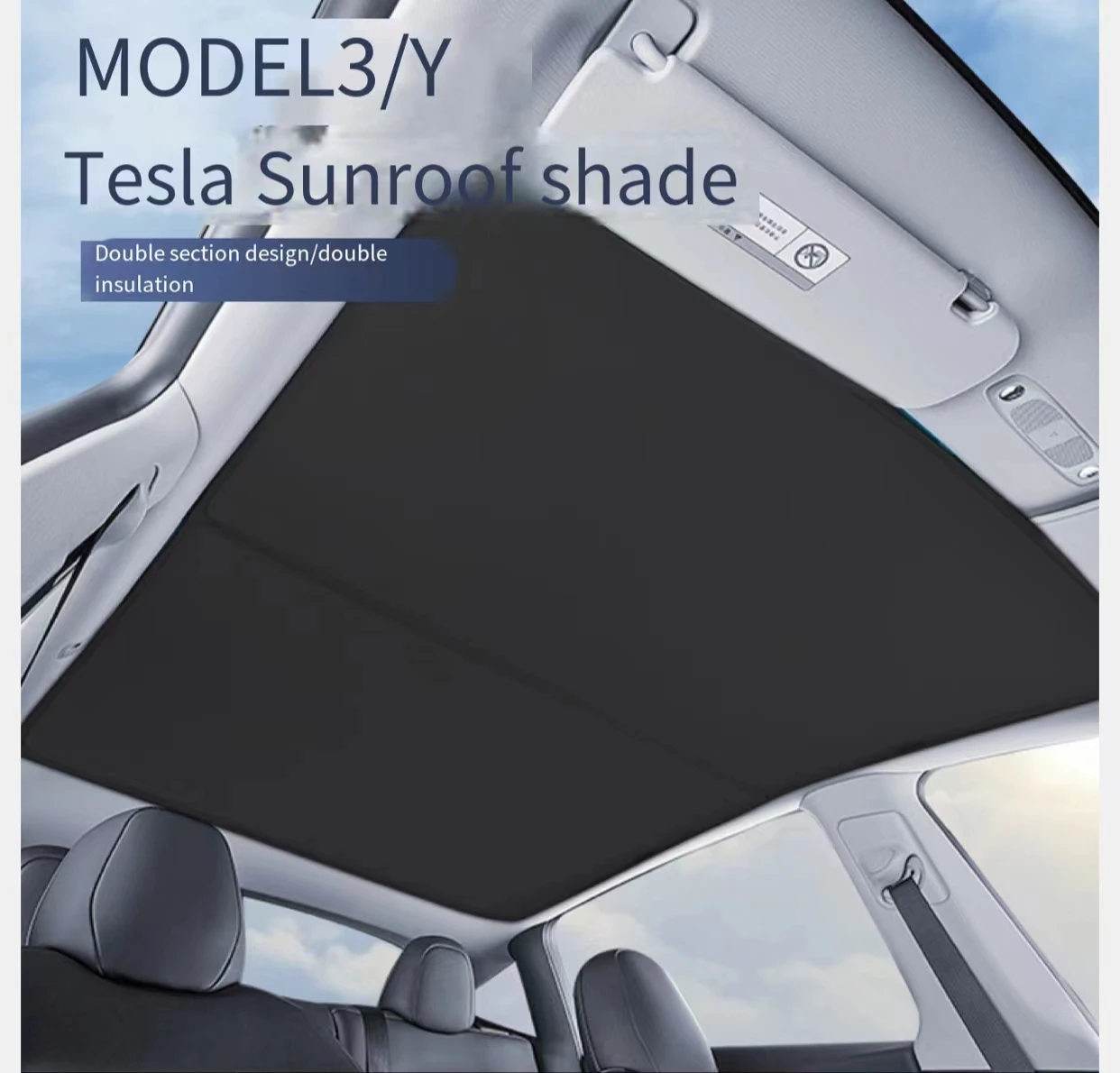Применимо-к-tesla-model3-y-skylight-занавески-тени-сетка-для-потолка-специальный-солнцезащитный-и-Теплоизоляционный-теневой-блок