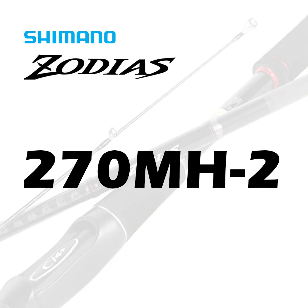 Original SHIMANO Zodias Spinning 2 Section Fishing Rod 1.93m