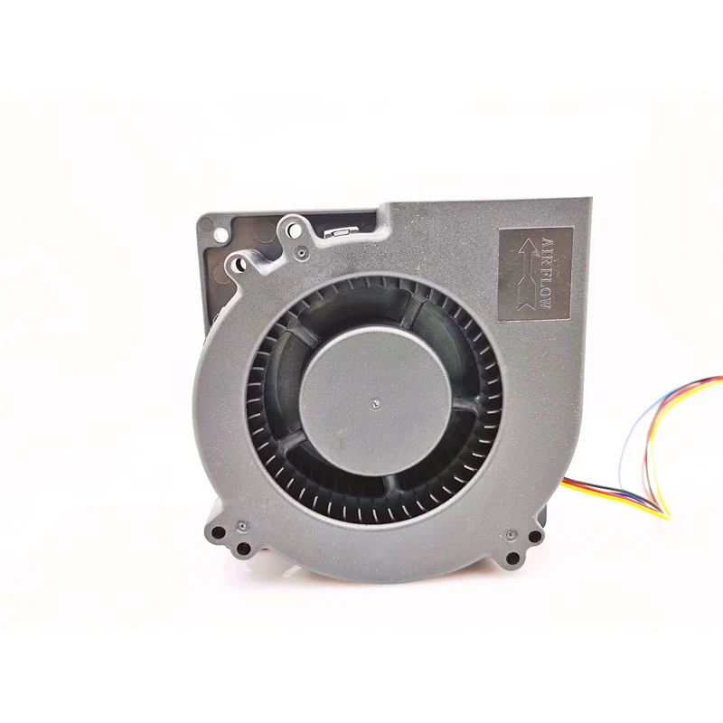 Turbo Ventilador 24v Rolamento de Esferas Duplo Alto Volume de ar Fios 4-fios Pwm Temperatura Controlada Ventilador de Refrigeração Novo 12cm 12032 - Imagem 2