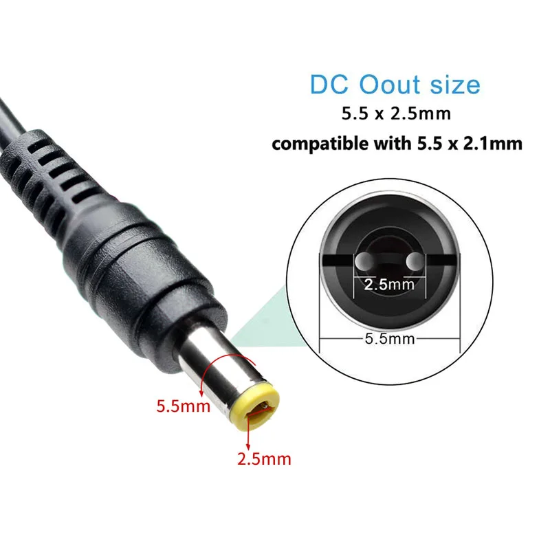 Universal AC to DC Power Supply Adapter - Multi-Voltage Output 5V/12V/24V, 1A-10A Adjustable Charger