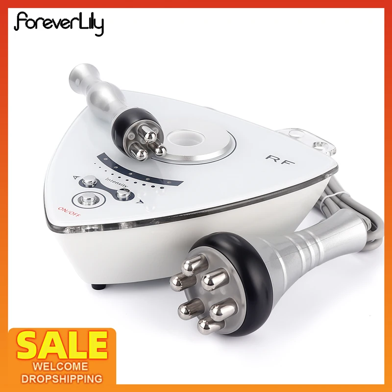 2 in 1 RF Radio Frequency Face Lifting Machine Home SPA Skin Tightening