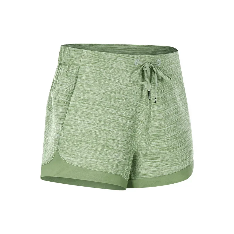 Women's Loose Lace Up High Waist Sports Shorts Female Solid Casual Nylon Fitness Short Harajuku Summer Multicolor Streetwear New