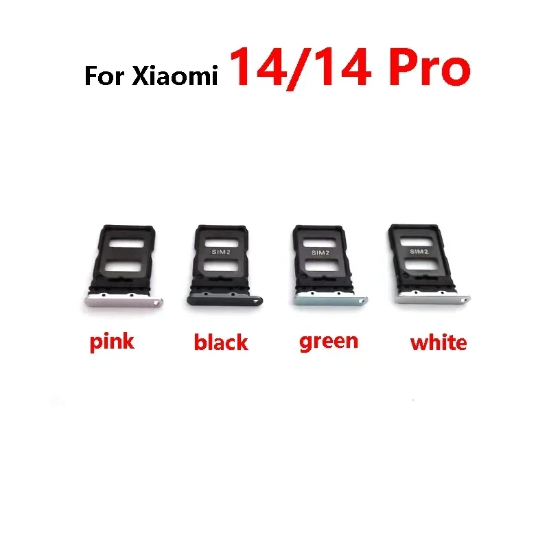 Plateau Double SIM Pour Xiaomi 14T / 14T Pro - Pièce De Rechange Compatible (Noir)