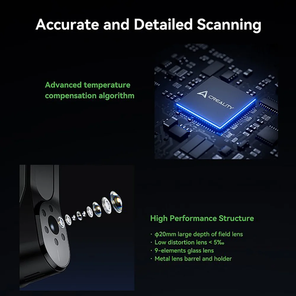 Creality 3D Scanner CR-Scan Raptor 3D Printing Handheld Scan