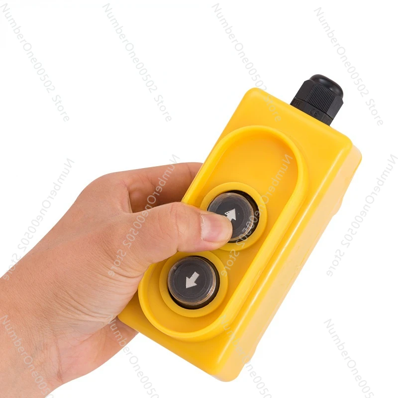 

Микро Электрический подъемный переключатель подъемный маленький кран Переключатель 220 в домашний вверх и вниз кнопочный переключатель дистанционное управление