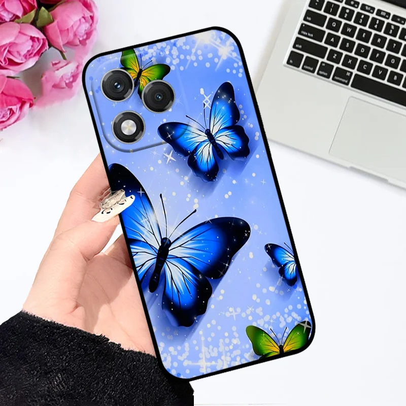 Cartoon Print Silicone TPU Soft Phone Case - Durable Back Cover Protector Shell