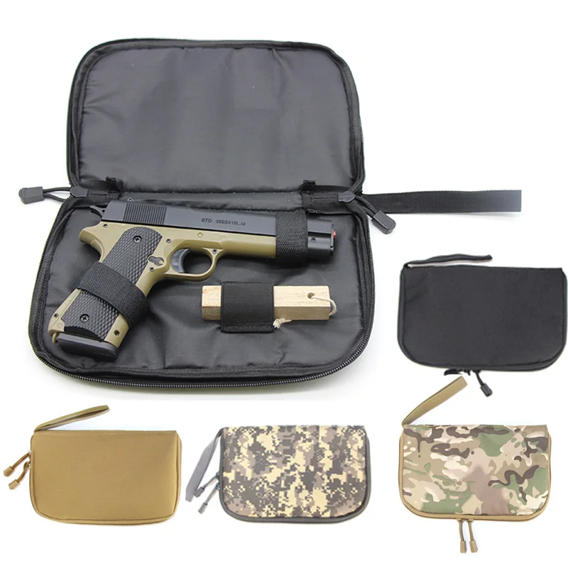 Tactical Pistol Carry Bag Gun Case Pack Holster Portable Handgun