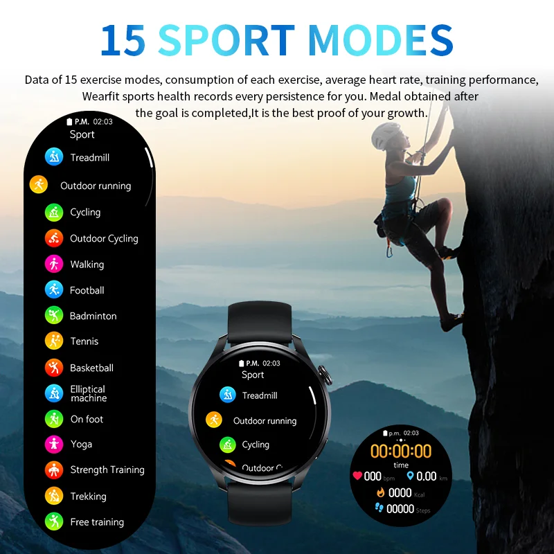 Abmtr HW66 Ʈ ġ AMOLED ũ 1.35 &HD 420*420 IP68   ȭ   Smartwatch pk GTR 3 GTS 2