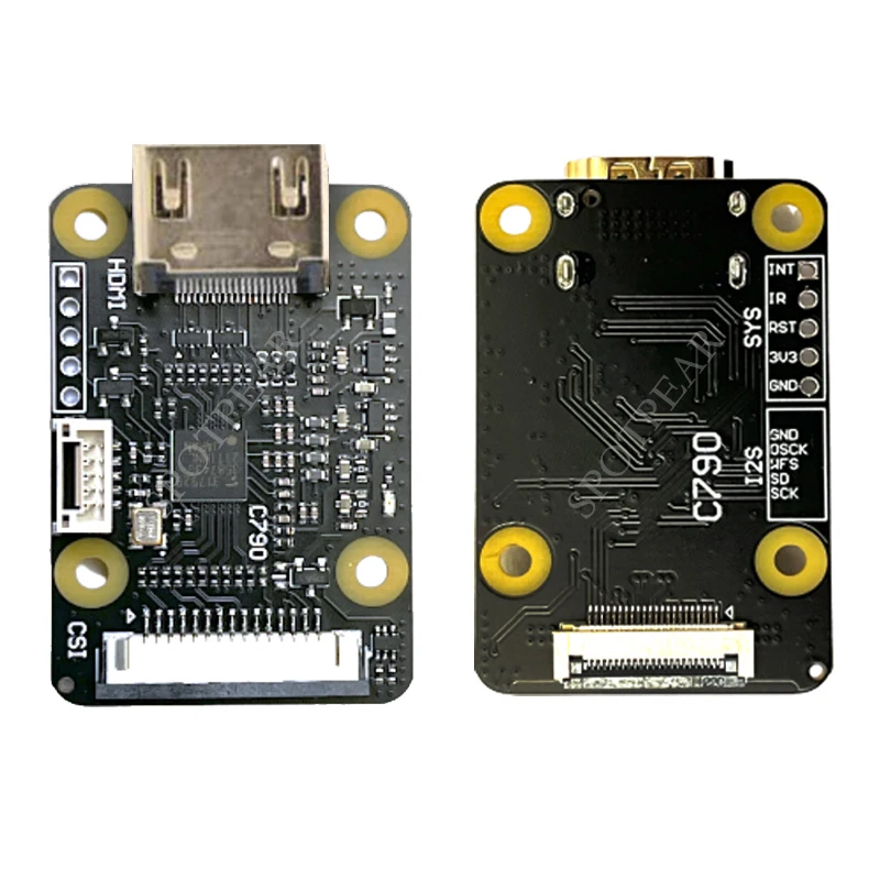 Raspberry pi Câmera Adaptador Hdmi para Csi2 Board C790 Hdmi em 1080p25fp para Zero 3b b Mais 4b Cm3 Cm4 Suporte Áudio - Imagem 3