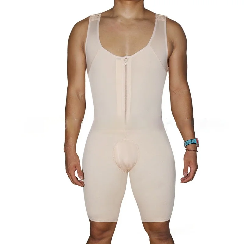 Summer Men's Body Shape European and American One-piece Waist  Hips Tight-fitting Underwear Men's Corset
