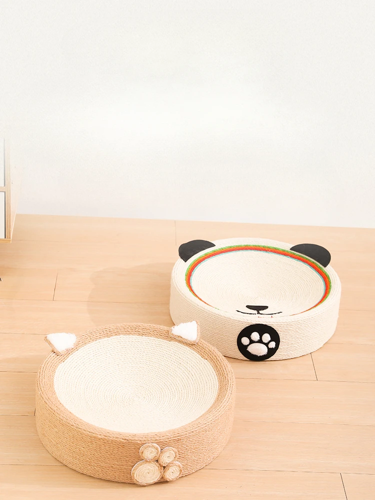 

Cat Scratch Board Wear-Resistant Scratch-Resistant Cat Toy Corrugated Paper Cat Climbing Frame Nest round