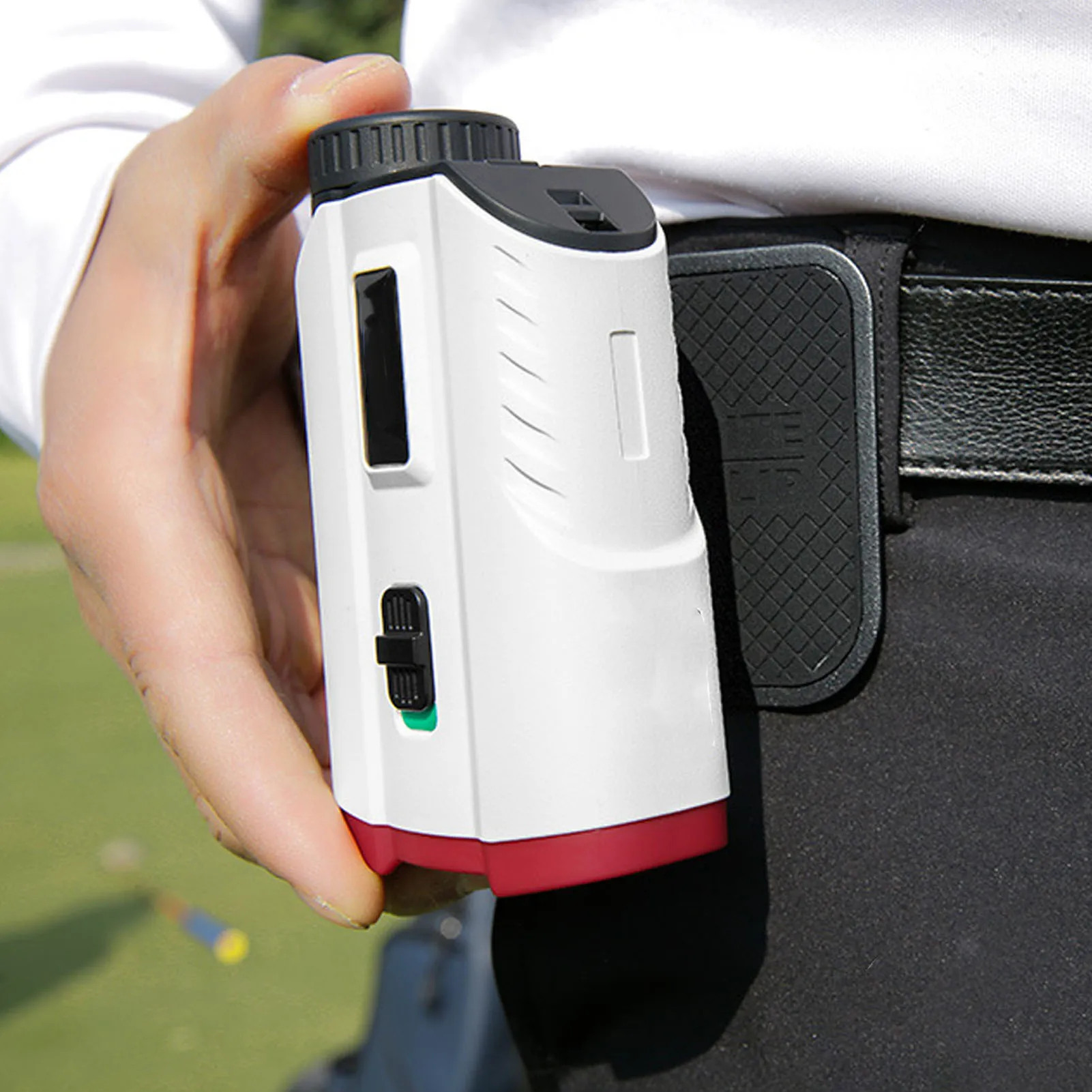 Description Picture 4 of itemRangefinder Belt Clip Lightweight Portable Metal Range Finder Belt Clamp For Magnetic Golfing Rangefinder