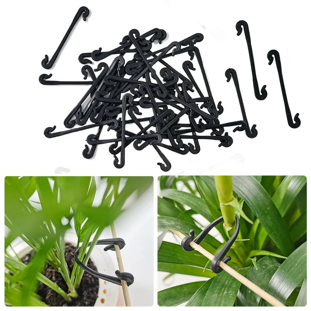 

Plant Vines Fastener Tied Buckle Hook Garden Tools Grape Support Vine Grafting Clips Vegetables Fixed Buckle Hook