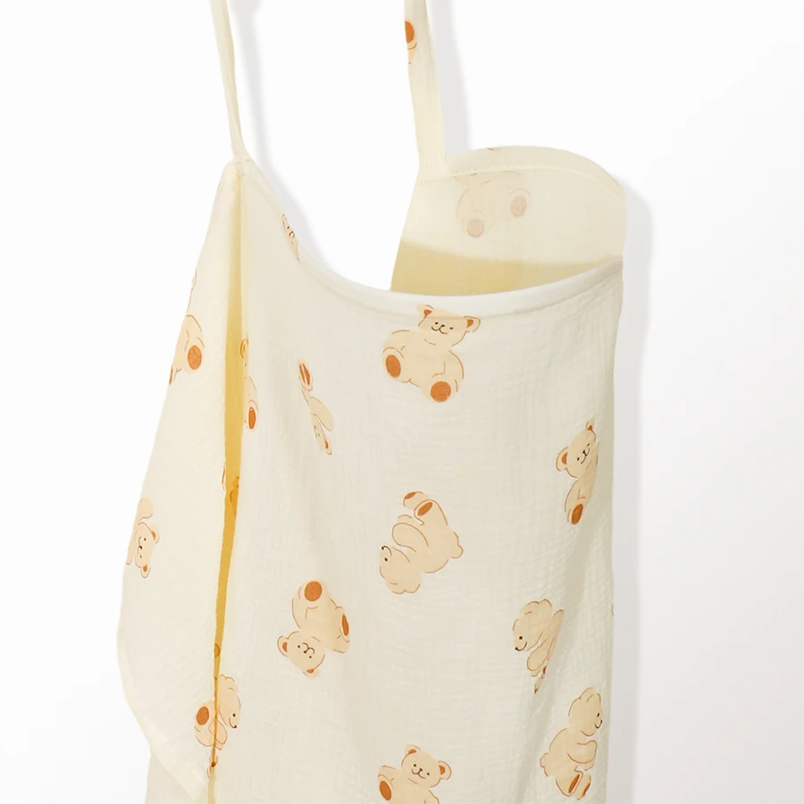 Muslin Nursing Cover for Baby Breastfeeding Breastfeeding Cover up Arch Neckline for Women Nursing Apron Stroller breastfeeding cover nursing towel