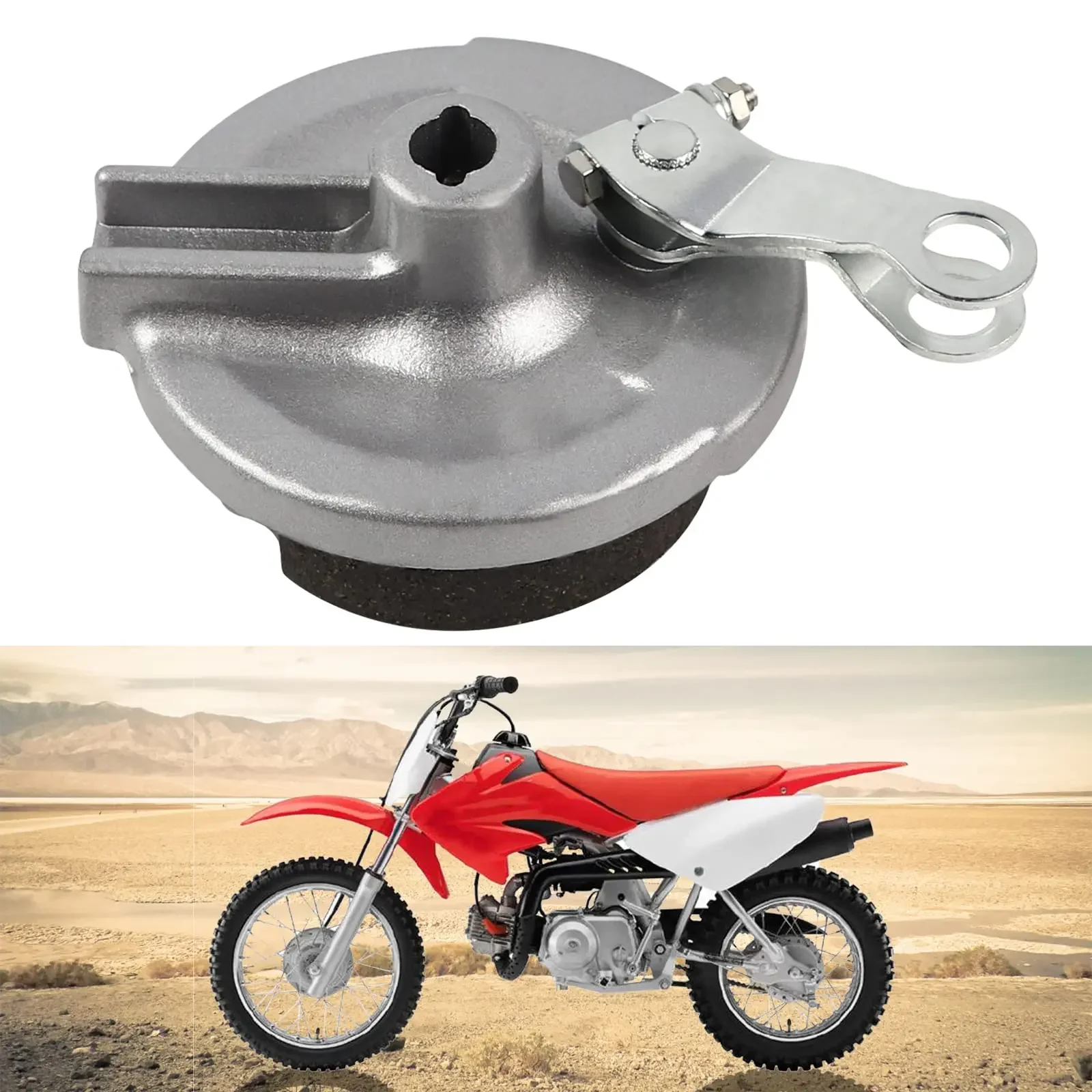 Motorcycle front rear universal brake drum brake cover pads Motocross Accessories for Honda XR 50 XR50 CRF125 CRF50
