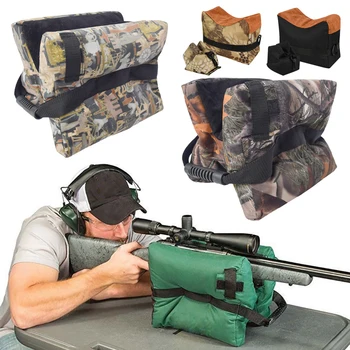 Outdoor Shooting Stand Bag Hunting Rifle Support Sandbag Gun Rest Target Sports Rifle Bench Unfilled Tactical Target Stand Bench 1