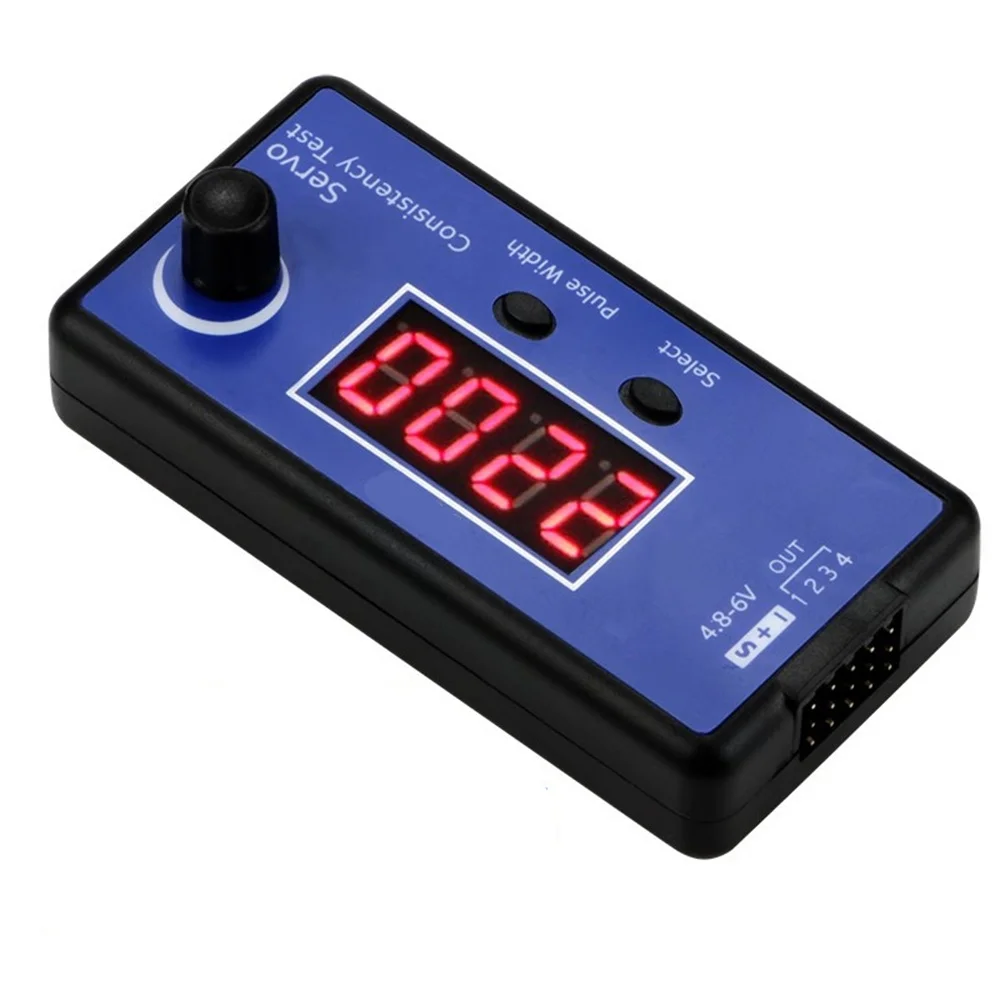 RC Servo Tester ESC Consistency Control 4 Servos for RC Helicopter Airplane Car Digital Steering Servo 2us Multi-function - 3
