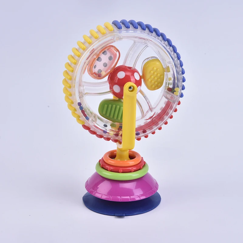 

Baby Three-Color Rotating Ferris Wheel Model Toy Baby Stroller Early Education Toy Stroller Dining Chair Toy For Children