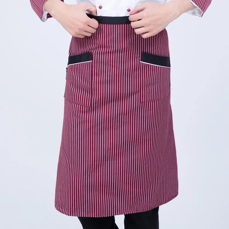 Spot Supply Chef Work Apron Hot Pot Restaurant Catering Kitchen Household Cleaning Supplies Half Apron