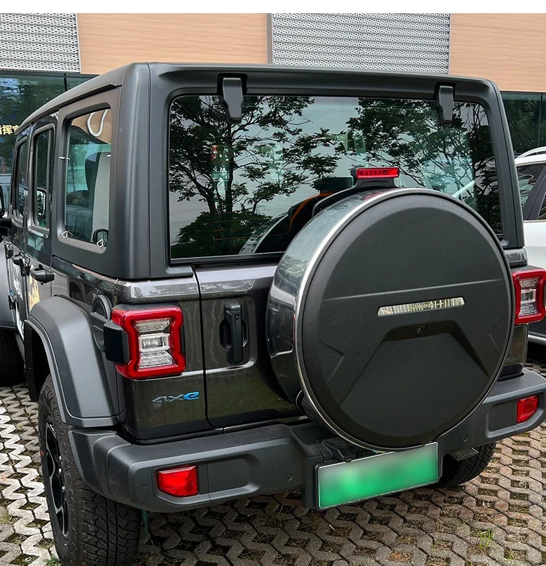 High Quality Car Spare Tyre Wheel Cover for Jeep Wrangler Tire 245-75-R17 255-75-R17 255-75-R18