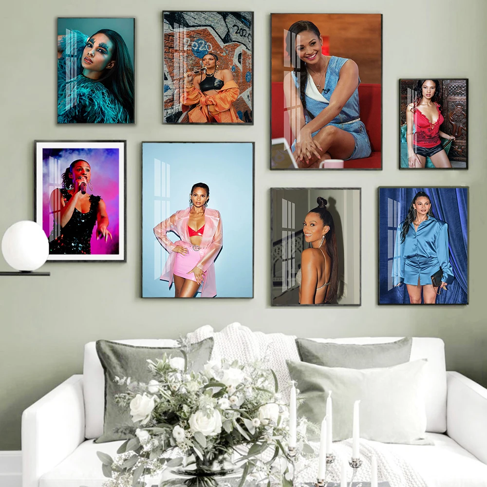 

Alesha Dixon Star Photo Print Art Poster Music Singer Fashion Wall Stickers Living Room Decor Canvas Painting