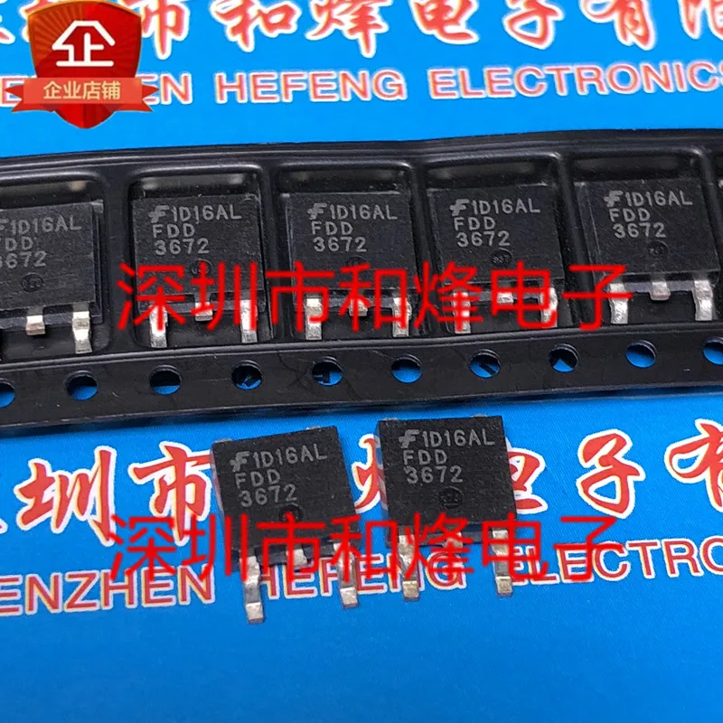 FDD3672 TO-252 100V 44A 10 ,  , 100% ű  