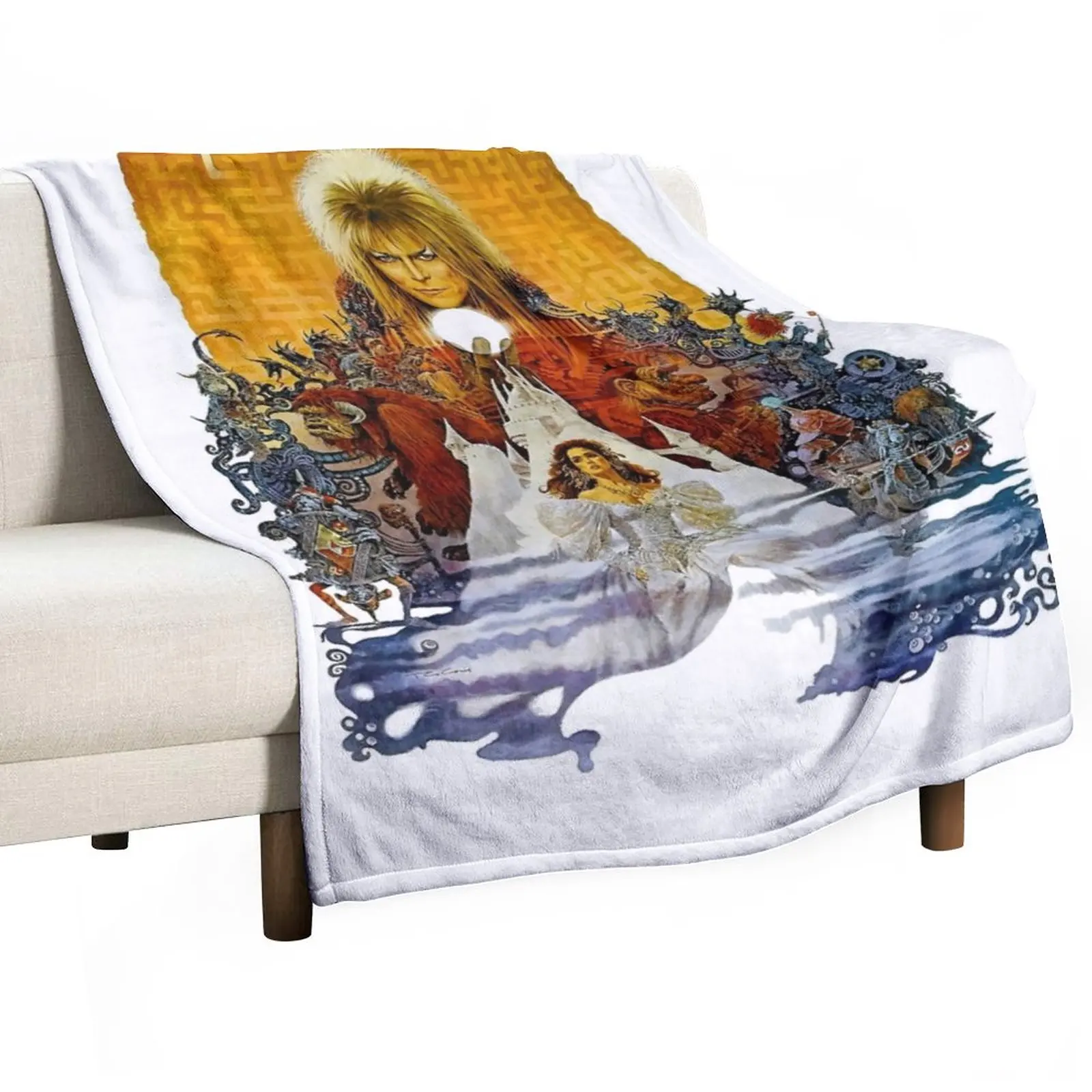 

The Realm of the Goblin King Throw Blanket Blanket For Decorative Sofa valentine gift ideas For Sofa Thin