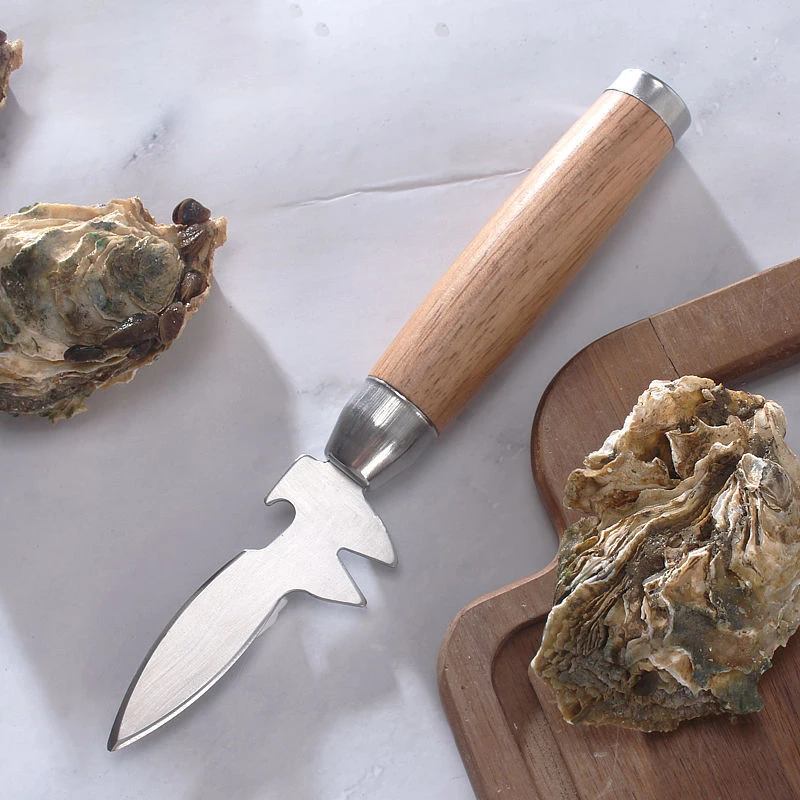 Stainless steel oyster knife Oyster knife Professional oyster tool Scallop for everyday kitchen use