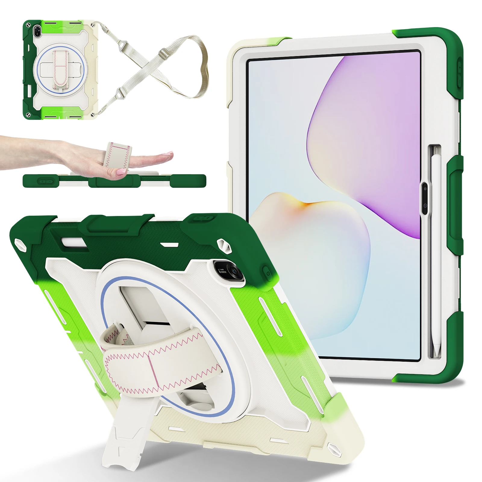 Enhanced Heavy Duty Rotating Stand Cover with Rugged Protection