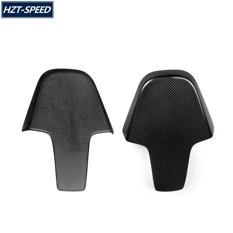 건식 탄소 섬유 소재 카시트 백 커버 트림, BMW M8 F91 F92 F93 F97 F98 G80 2020 업, 2 개