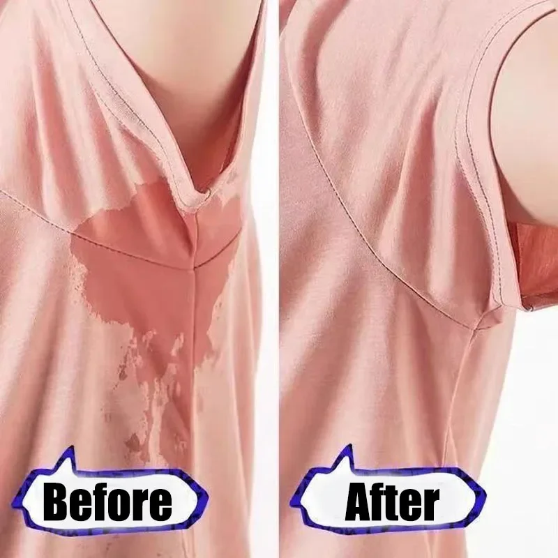 Underarm Sweat Pads 50/10Pcs Nonwovens Disposable Dress Clothing Perspiration Absorbent Deodorant