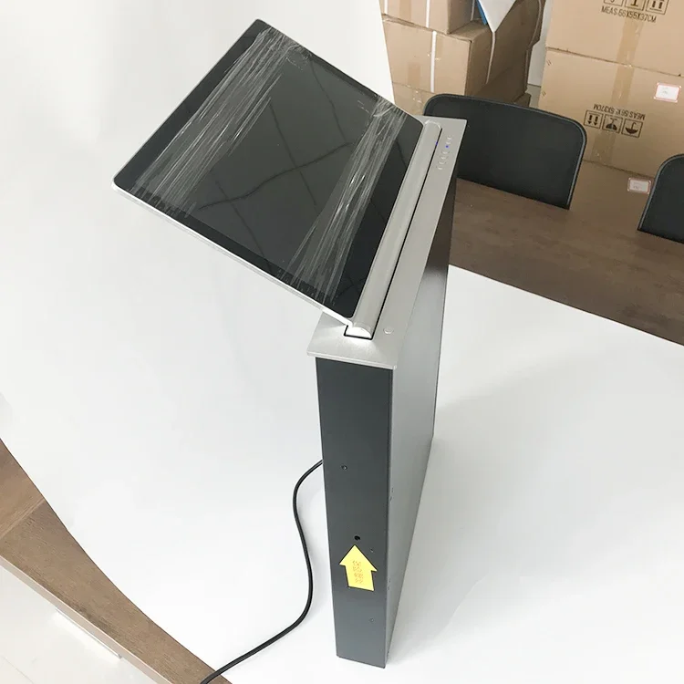 숨겨진 책상 전동 TV 리프트 메커니즘, 최대 기울기 60 도, 시청각 프로젝트 및 회의 시스템, 8 kg Blueshark