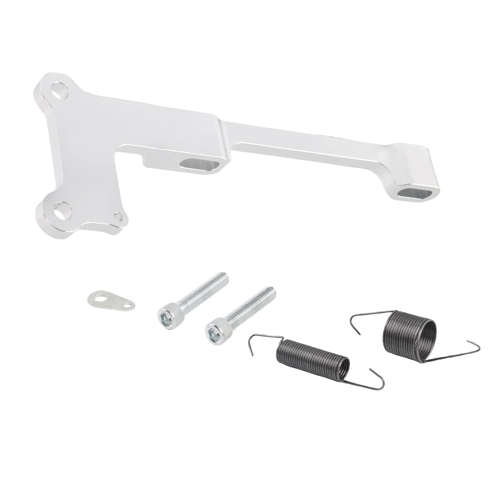 Throttle Cable Bracket 4150 Series, Carb Spring Mount, Aluminum TCB-40DQ,Carburetor Bracket & Springs Set