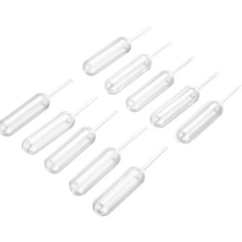 50Pcs Mini Dropper 4ml Disposable Jam Dropper Cupcakes Sauce Squeeze Transfer Pipettes Dessert Stuffed Cake Decor