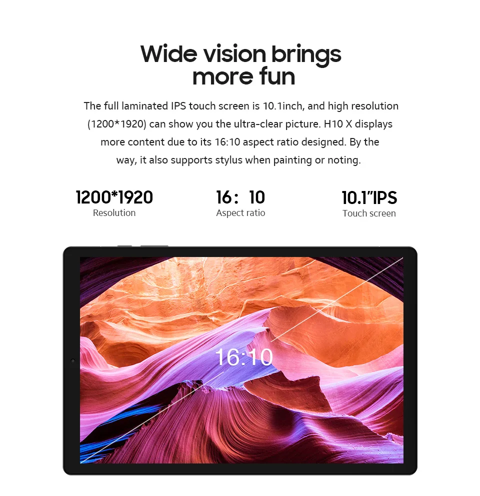 CHUWI HiPad X 10.1 inch FHD Screen  Tablet PC Android 11.0  Unisoc T618 Octa Core 6GB RAM 128G  ROM  4G LTE  Phone Call Tablets newest android tablet