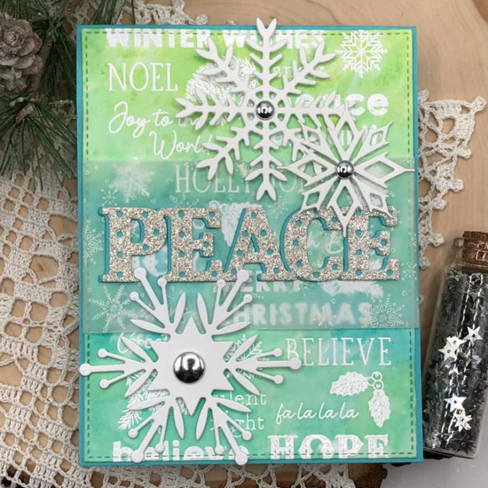 MATRICE DE DÉCOUPE Cartes Pochoir Gaufrage D'abeille Modèle Thème En