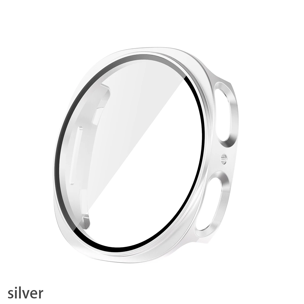 Premium Tempered Glass Case with Full PC Bumper Cover - Screen Protector for Smartwatch Accessories
